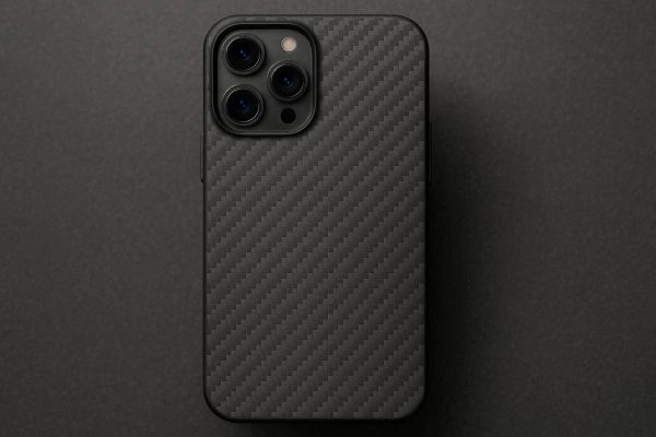 Carbon Fiber Texture Phone Case For High Tech Industrial Look And Lightweight Durable Protection