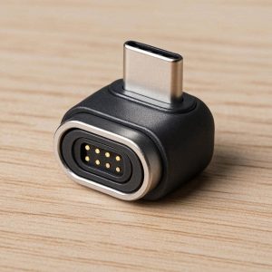 Mini Type-C Magnetic Charging Adapter For Easy One Hand Connection And Port Protection Gear