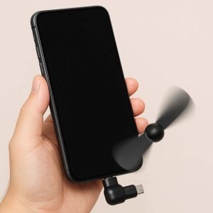 Mini Type-C Fan For Portable Mobile Cooling And Comfortable Phone Use During Summer Travel
