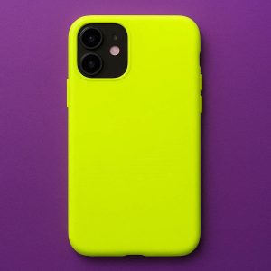 7 Neon Bright Solid Color Phone Case For High Visibility Style And Fun Trendy Mobile Personalization