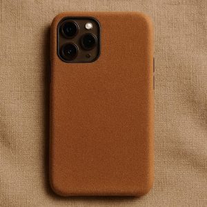 9 Earth Tone Suede Feel Phone Case For Warm Natural Aesthetics And Soft Touch Daily Protection